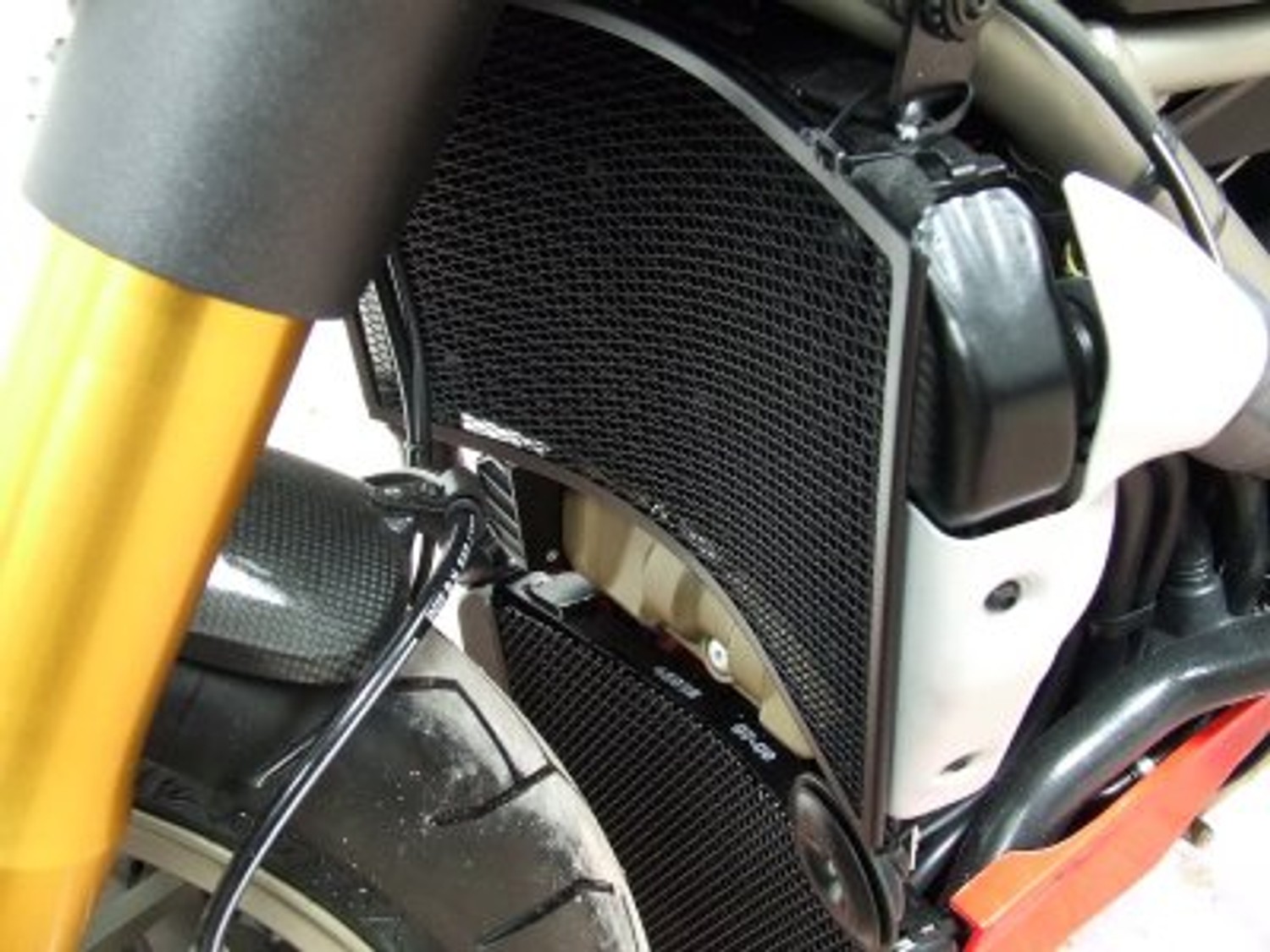 R&G Racing Radiator & Oil Cooler Guard Set for the Ducati Streetfighter 1098 '09-'14 R&G Racing Radiator & Oil Cooler Guard Set for the Ducati Streetfighter 1098 '09-'14